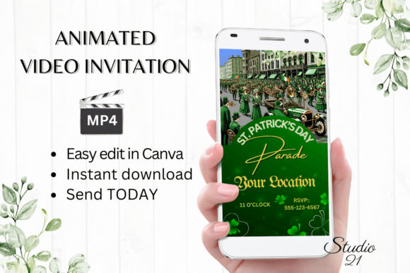 Celebrate Digitally: Your Guide to the St. Patrick's Day Parade Invite