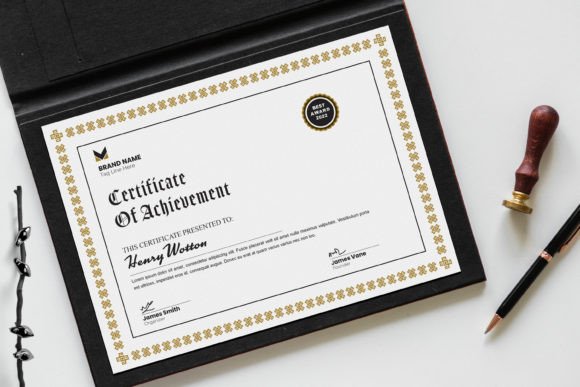 Certificate Award Digital Download: A Designer's Best Friend