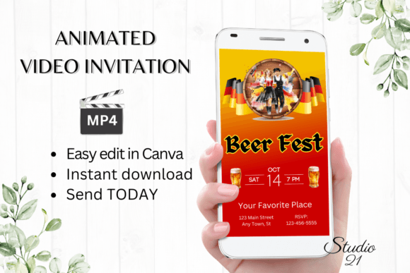 Digital Oktoberfest Invites: Create and Send in Minutes