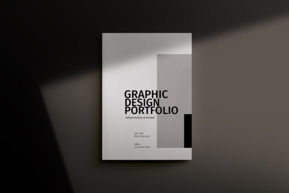 Elevate Your Brand with a 68-Page Graphic Design Portfolio Template
