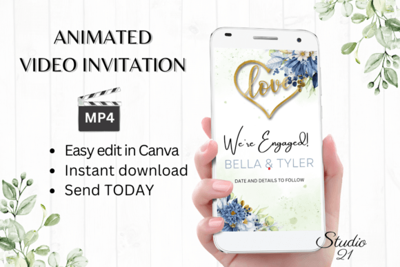 Modernize Your Invitations with Digital Engagement Announcement W1140B