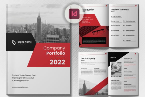 Polished, Contemporary Magazine and Portfolio Design