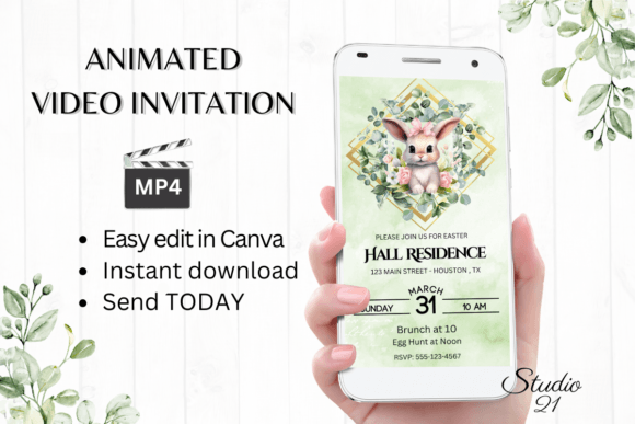 Send Joyful Digital Invitations: The Easter Evite Template