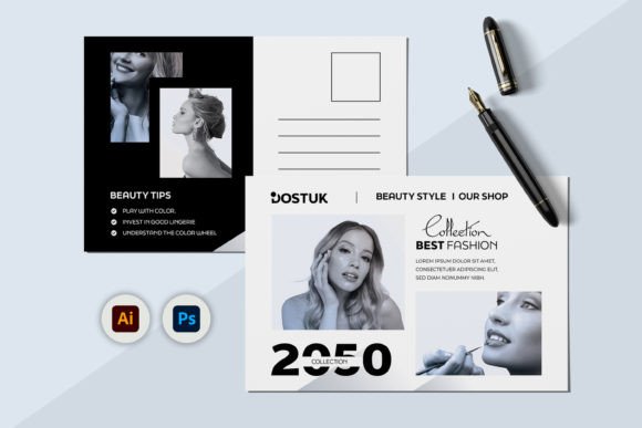 Streamline Your Design Workflow with a Clean Post Card Template