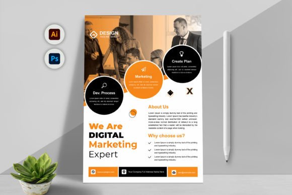 Unlock Your Brand's Potential with a Creative Flyer Template