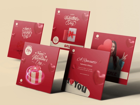 Valentine-Social Media Tamplates-01-22: Your Ultimate Social Media Kit