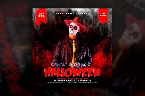 Why This Halloween Night Party Flyer Template Cuts Your Design Time in Half